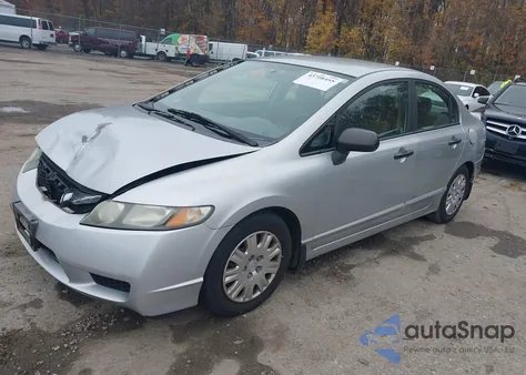 2009 Honda Civic Vp из США, поврежденный, VIN 1HGFA15319L027088